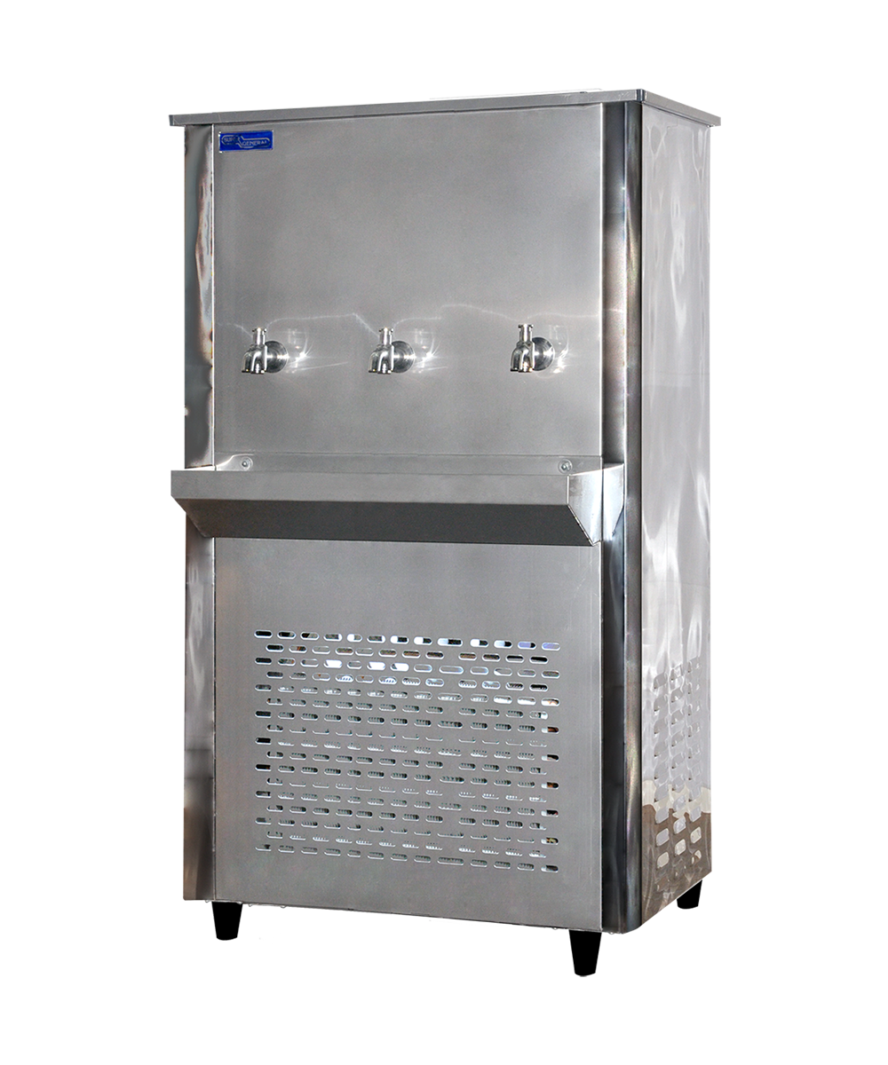 Super General 3 Tap Water Cooler Stainless Steel SGCL50T3